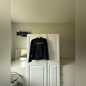 black men’s Land Rover hoodie